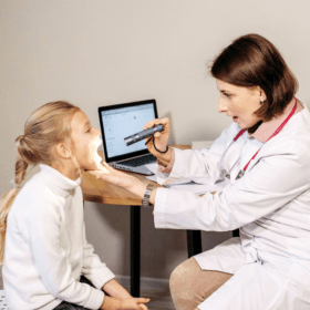 Прием детского оториноларинголога